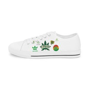 Cannabis drip sneakers